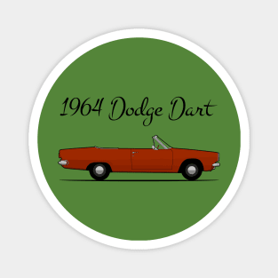 1964 Dodge Dart red Magnet